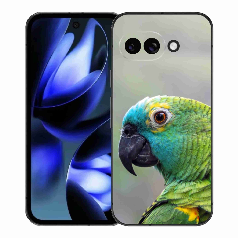 Gél borítás mmCase a Google Pixel 9a számára - papagáj amazon