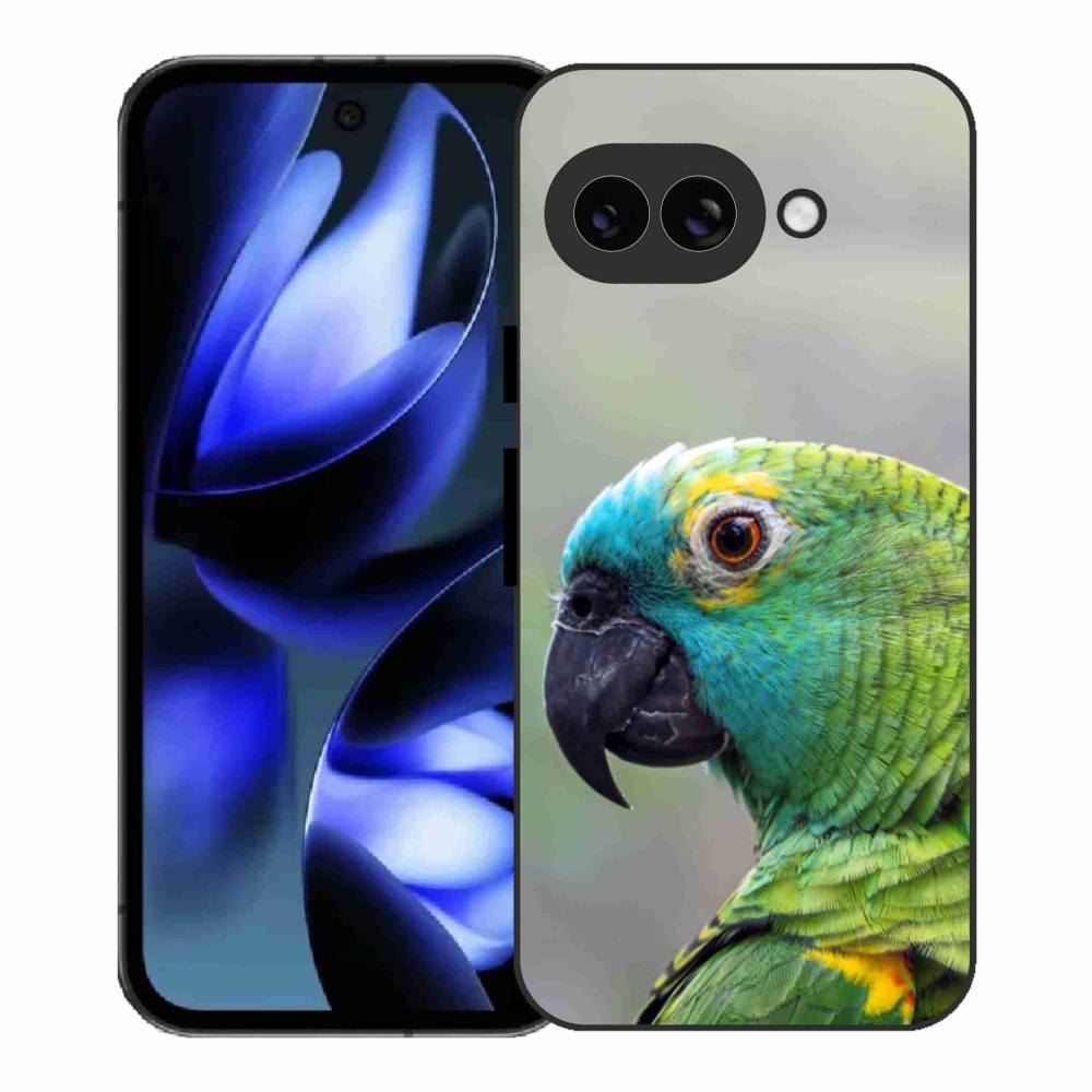 Gél borítás mmCase a Google Pixel 9a számára - papagáj amazon