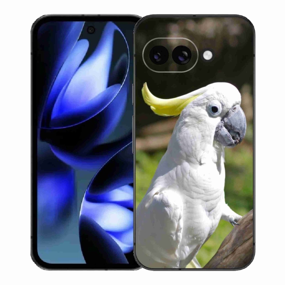 Gél borítás mmCase a Google Pixel 9a készülékhez - papagáj kakadu 2
