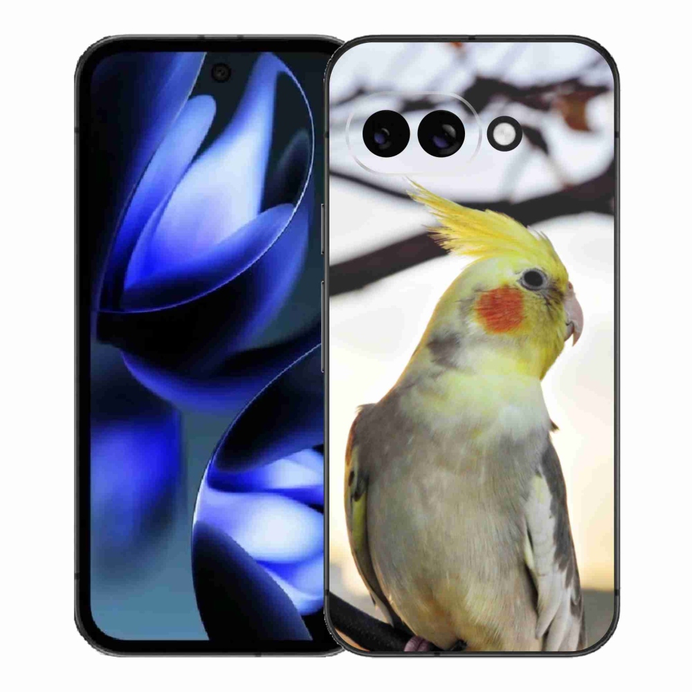 Gél borítás mmCase a Google Pixel 9a számára - papagáj korela