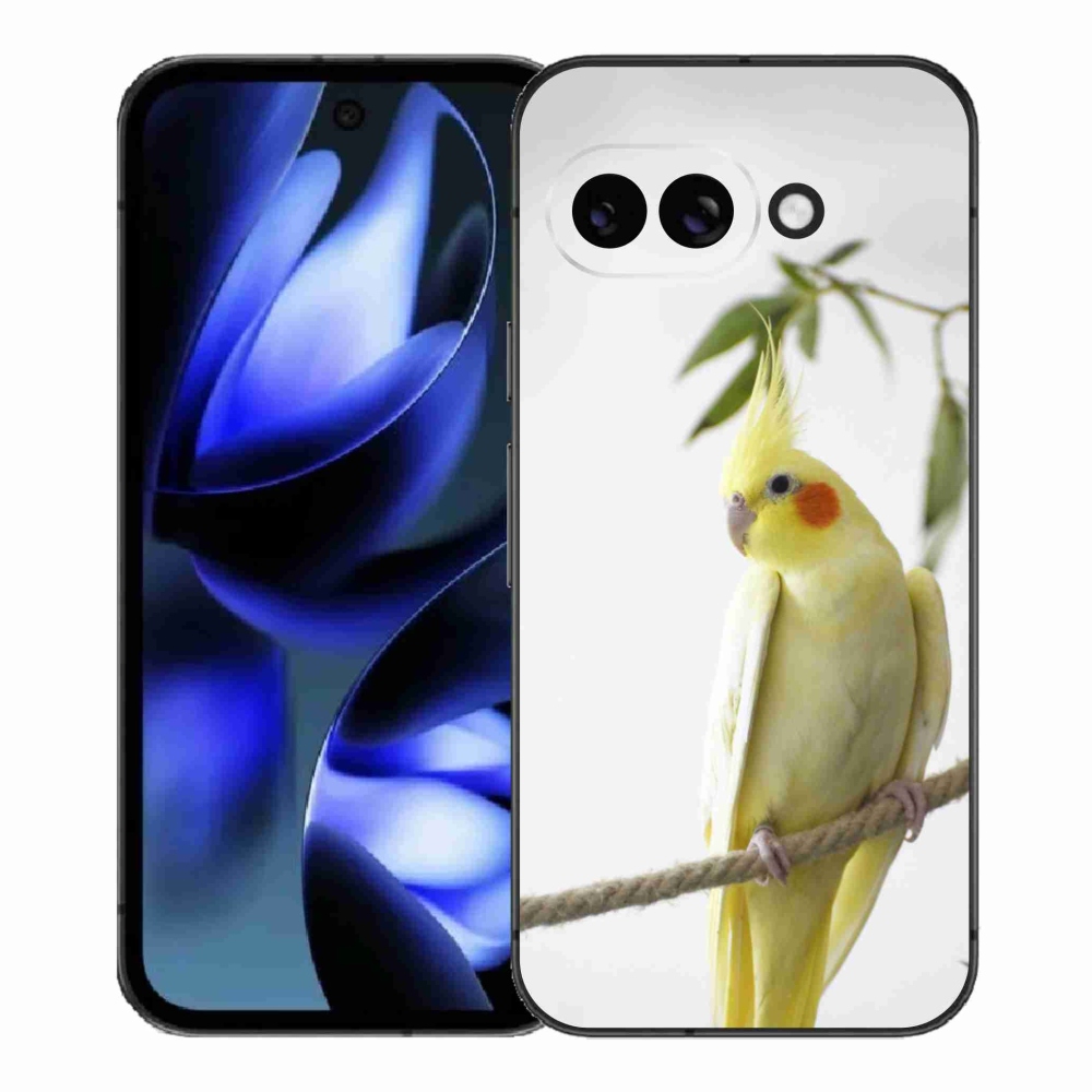 mmCase gél tok a Google Pixel 9a-hoz – tollas papagáj