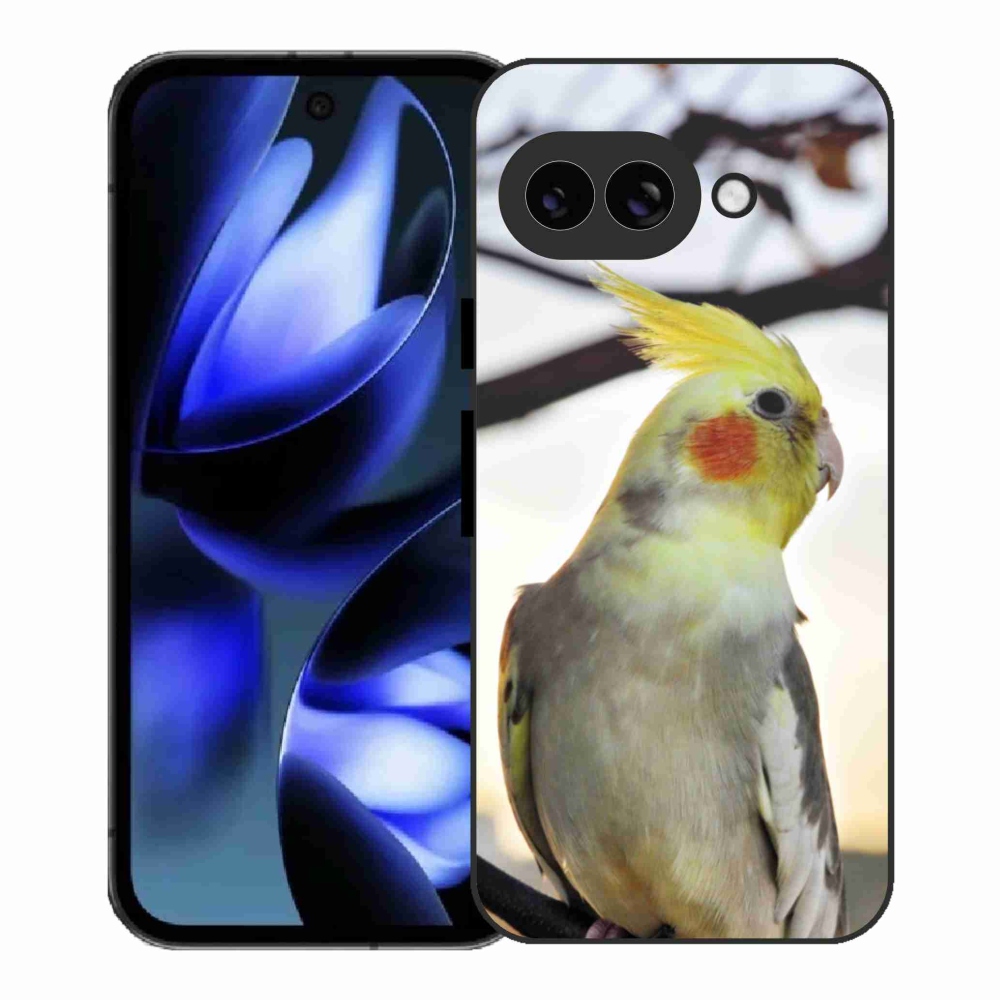 Gél borítás mmCase a Google Pixel 9a számára - papagáj korela