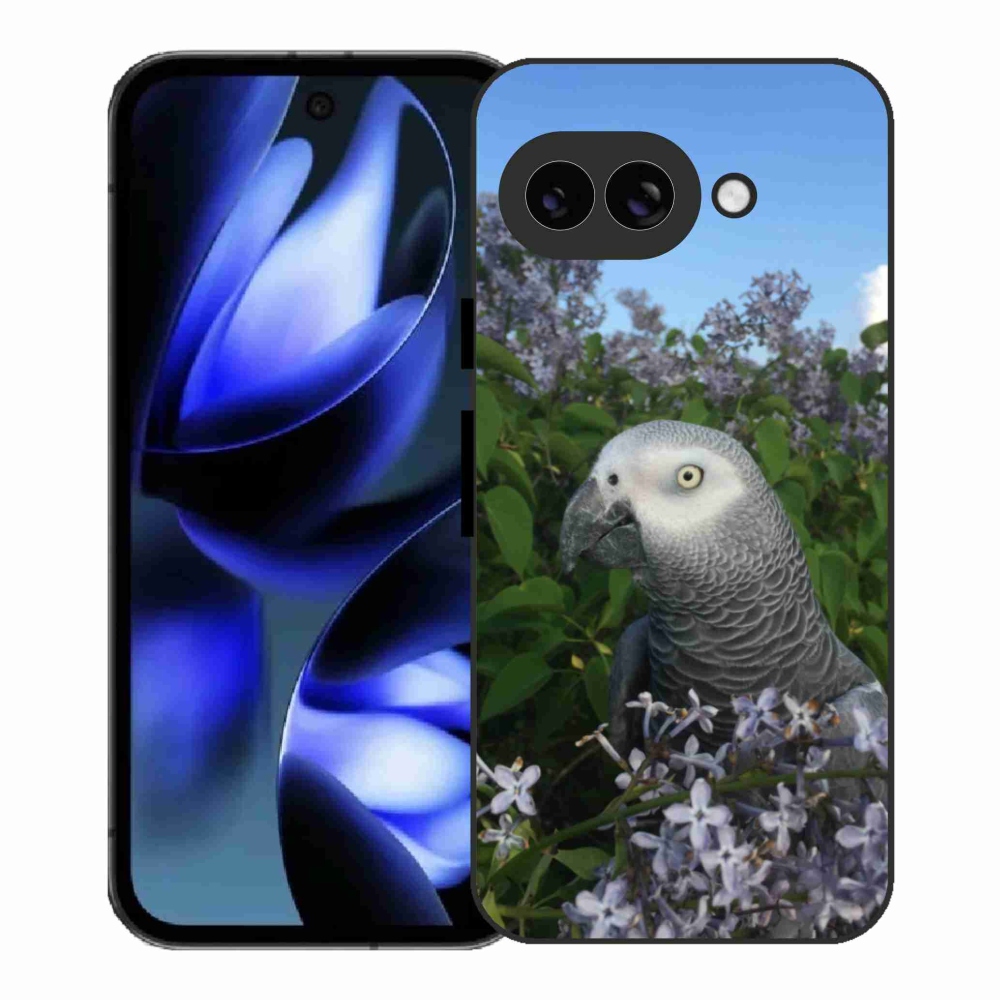 Gél borítás mmCase a Google Pixel 9a készülékhez - papagáj jacko