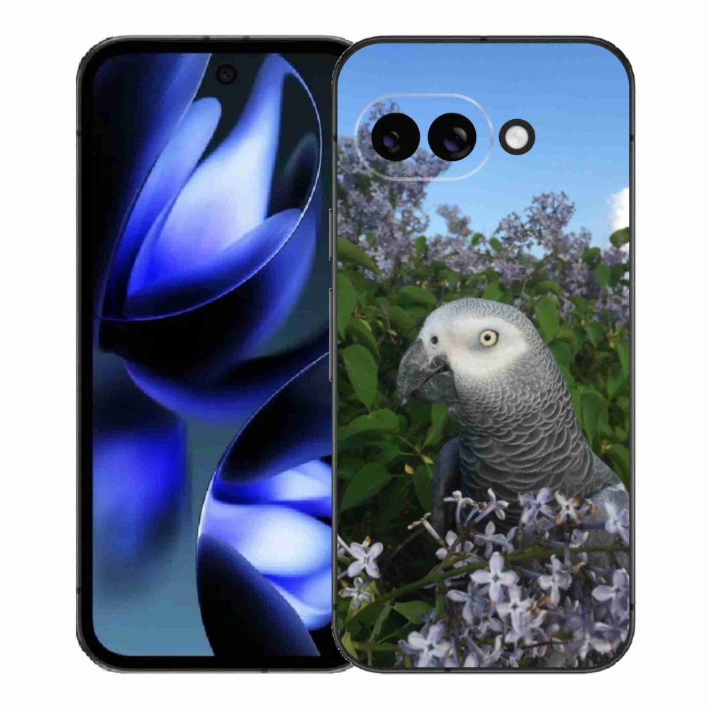 Gél borítás mmCase a Google Pixel 9a készülékhez - papagáj jacko
