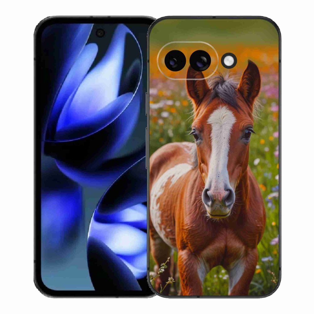 mmCase gél tok a Google Pixel 9a-hoz – aranyos csikó