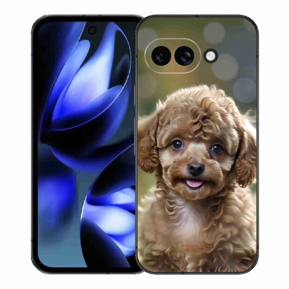 mmCase gél tok a Google Pixel 9a-hoz – aranyos pudli