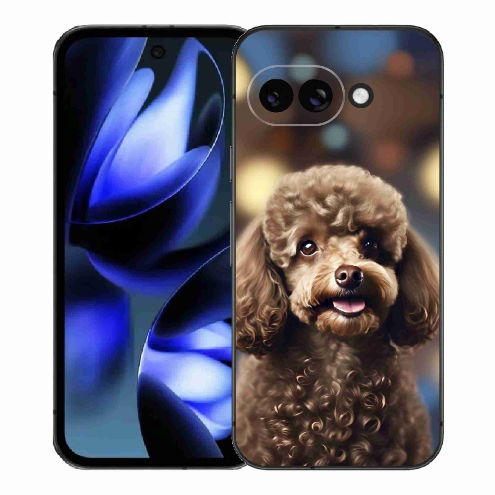 mmCase gél tok a Google Pixel 9a-hoz – aranyos pudli