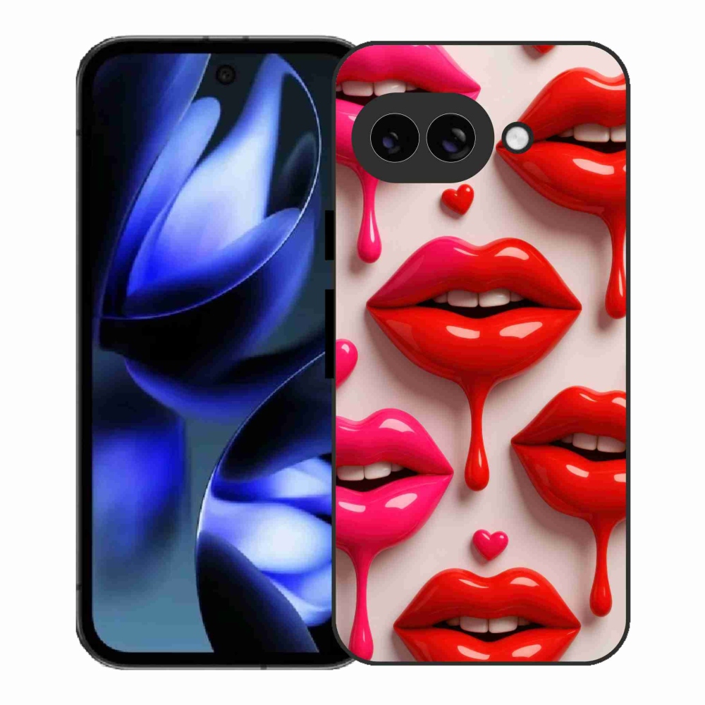 Gél borítás mmCase a Google Pixel 9a készülékhez - Lips 2