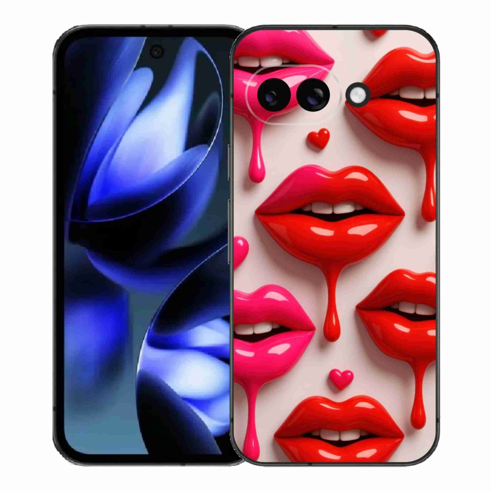 Gél borítás mmCase a Google Pixel 9a készülékhez - Lips 2