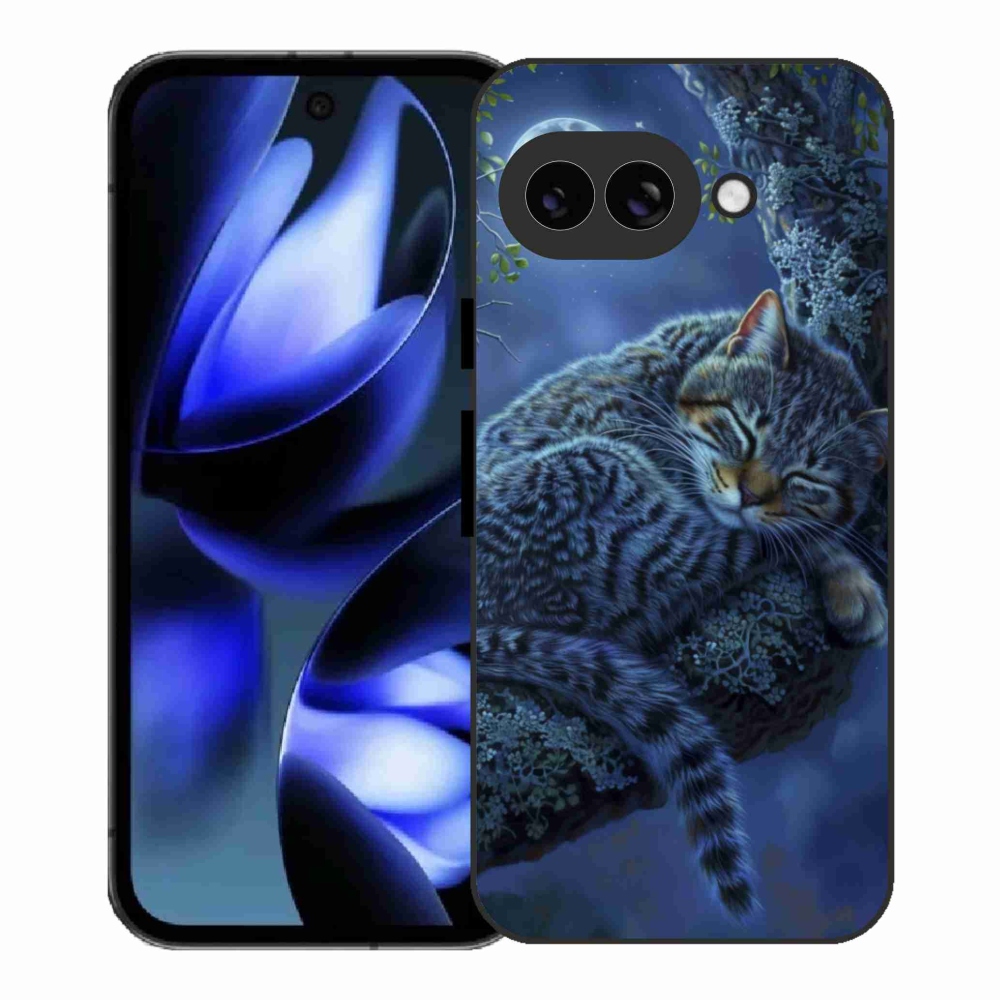 Gél borítás mmCase a Google Pixel 9a számára - alvó macska