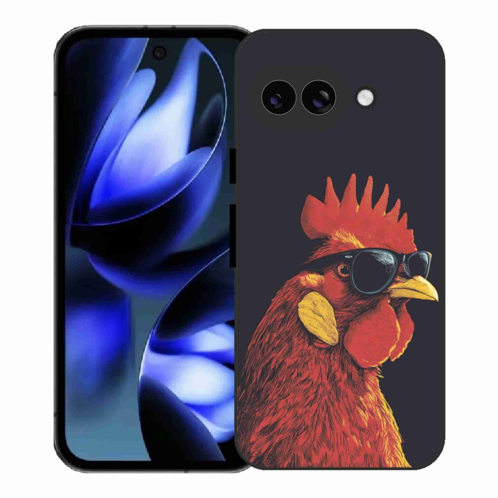 Gél borítás mmCase a Google Pixel 9a számára - stílusos kakas