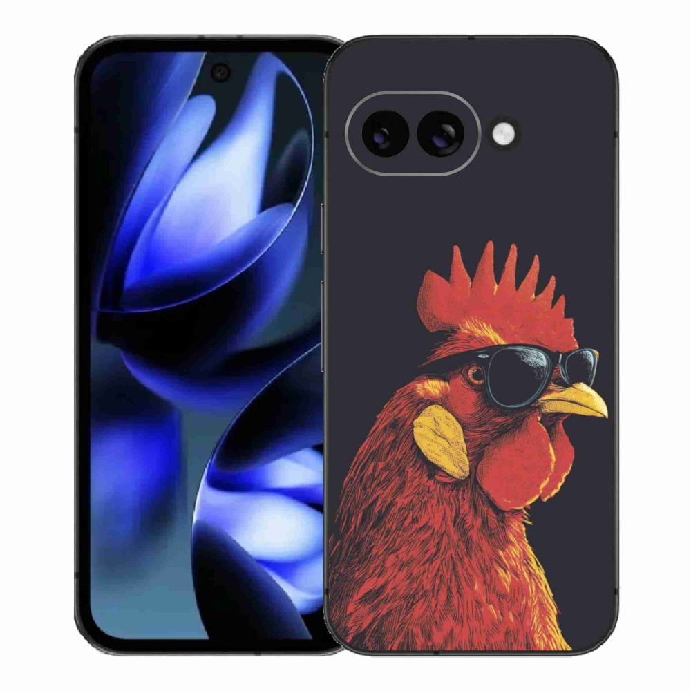 Gél borítás mmCase a Google Pixel 9a számára - stílusos kakas