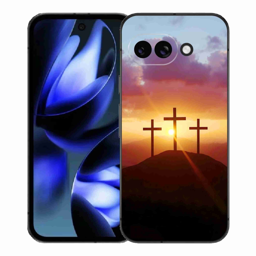 Gél borítás mmCase a Google Pixel 9a számára - három kereszt