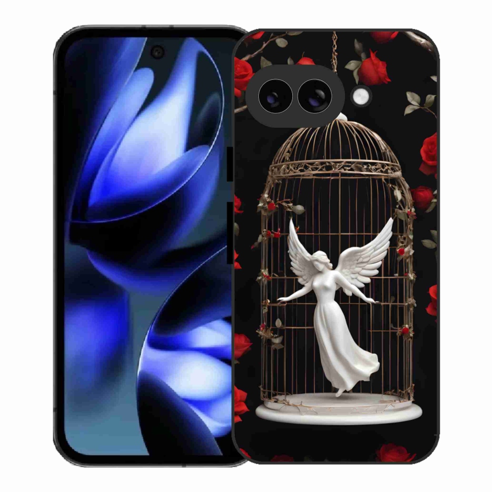 Gél borítás mmCase a Google Pixel 9a számára - csapdába esett angyal