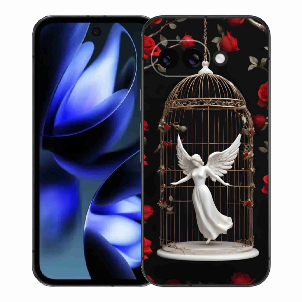 Gél borítás mmCase a Google Pixel 9a számára - csapdába esett angyal