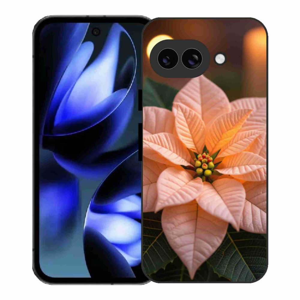 Gél borítás mmCase a Google Pixel 9a készülékhez - mikulásvirág