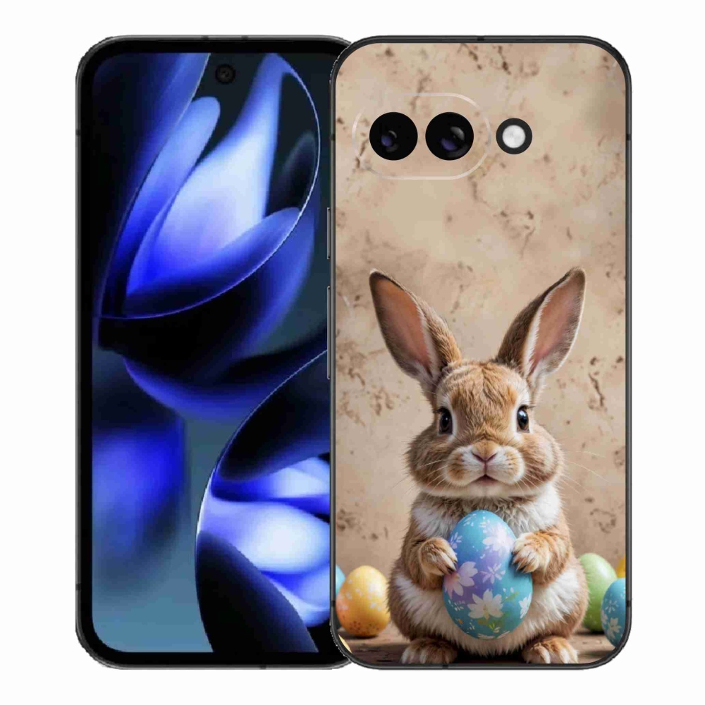 mmCase gél tok a Google Pixel 9a-hoz – húsvéti nyuszi