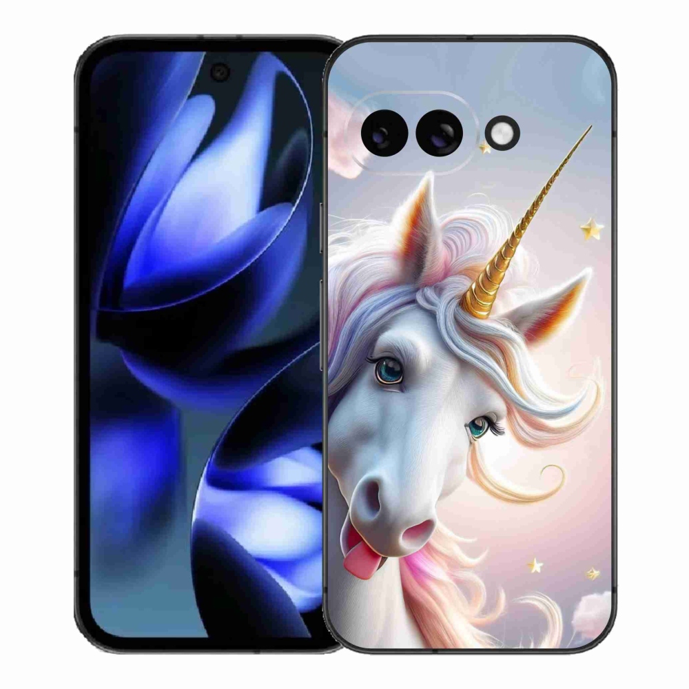 mmCase gél tok a Google Pixel 9a-hoz – vidám egyszarvú