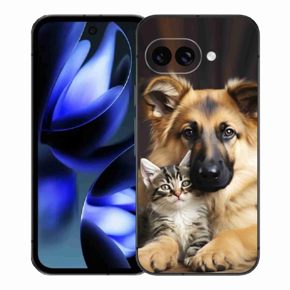 Gél borítás mmCase a Google Pixel 9a készülékhez - állatbarátság