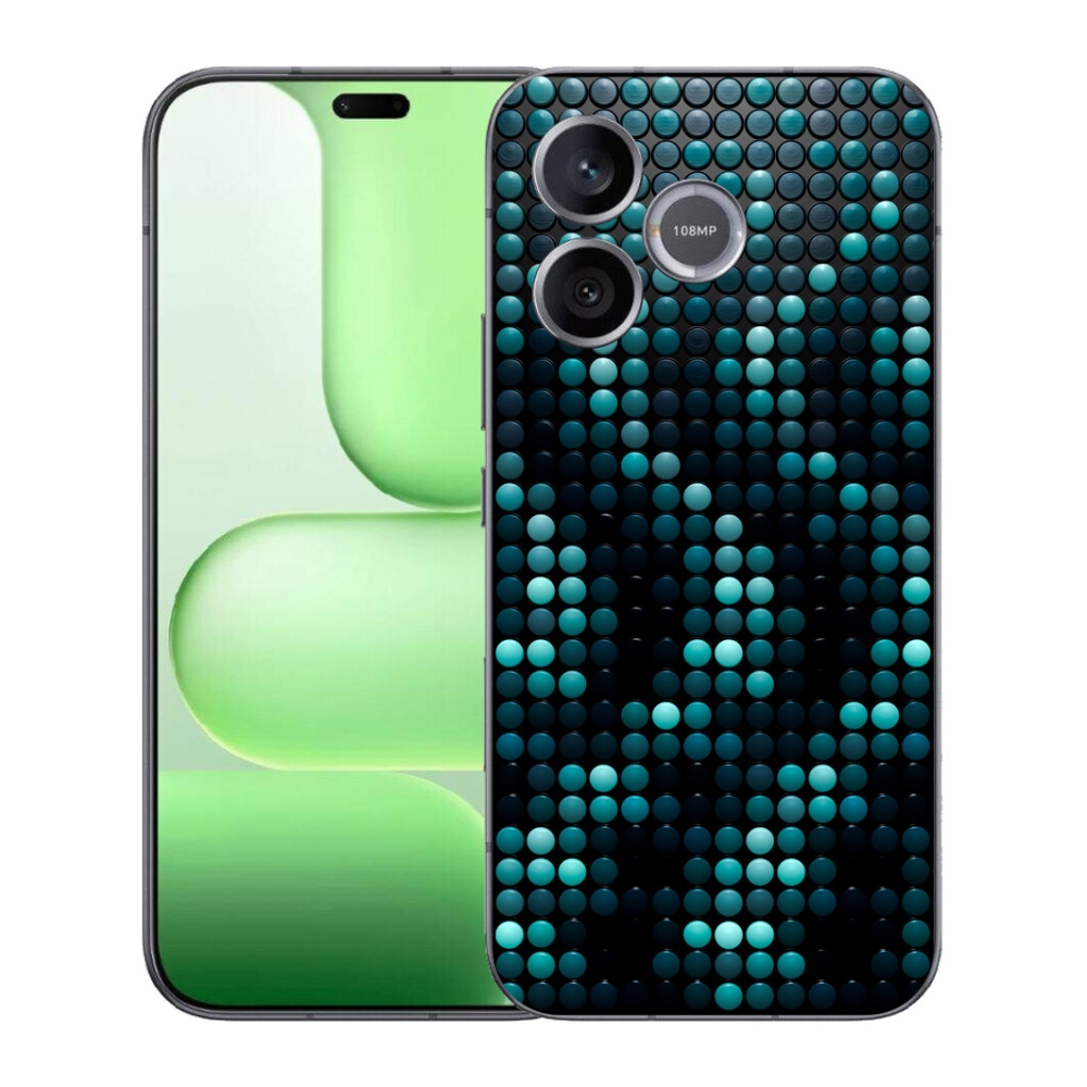 mmCase gélburkolat a Honer 600 Lite-hez – absztrakt motívum 15