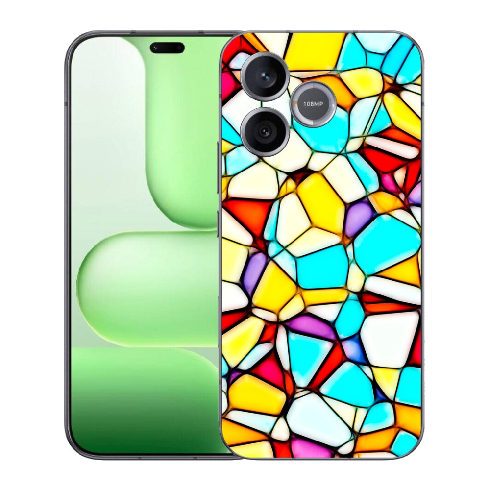 mmCase gélhuzat a Honer 600 Lite-hez – absztrakt motívum 40