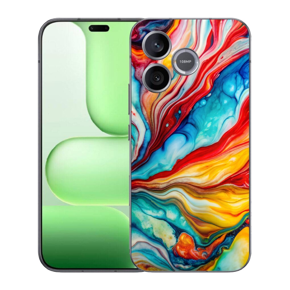 mmCase gélhuzat a Honer 600 Lite-hez – absztrakt motívum 58