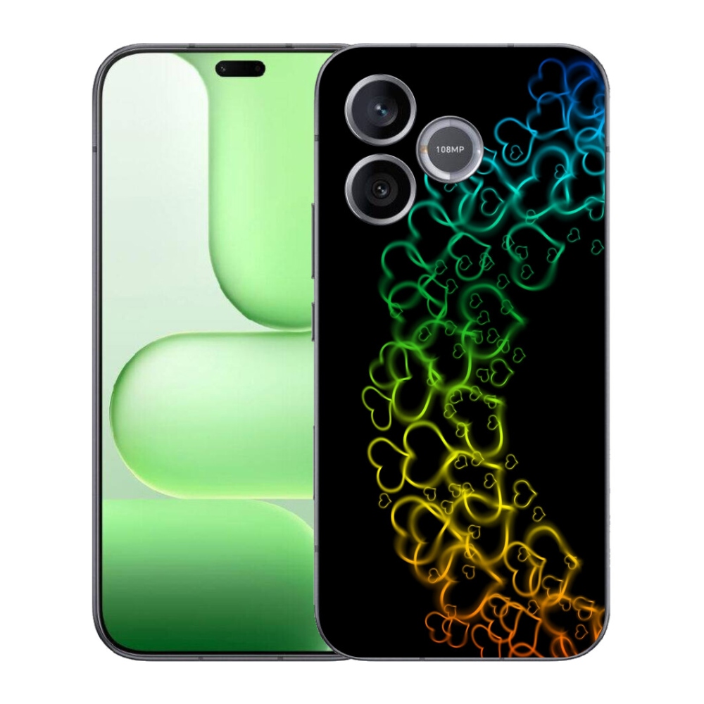 mmCase géltok a Honer 600 Lite-hez – színes szívecskékkel