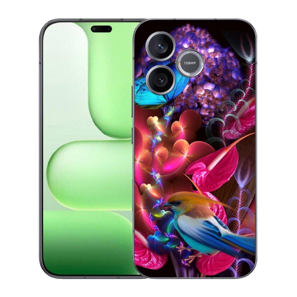 mmCase géltok a Honer 600 Lite-hez – színes virágok