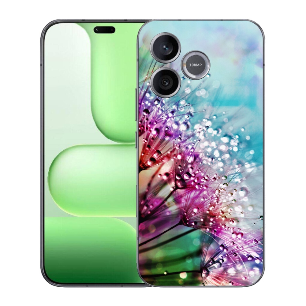 mmCase gél tok a Honer 600 Lite-hez – színes virágok