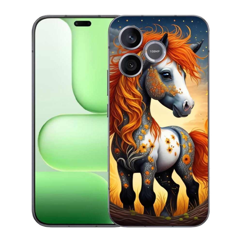 mmCase gél tok a Honer 600 Lite-hez – színes póni