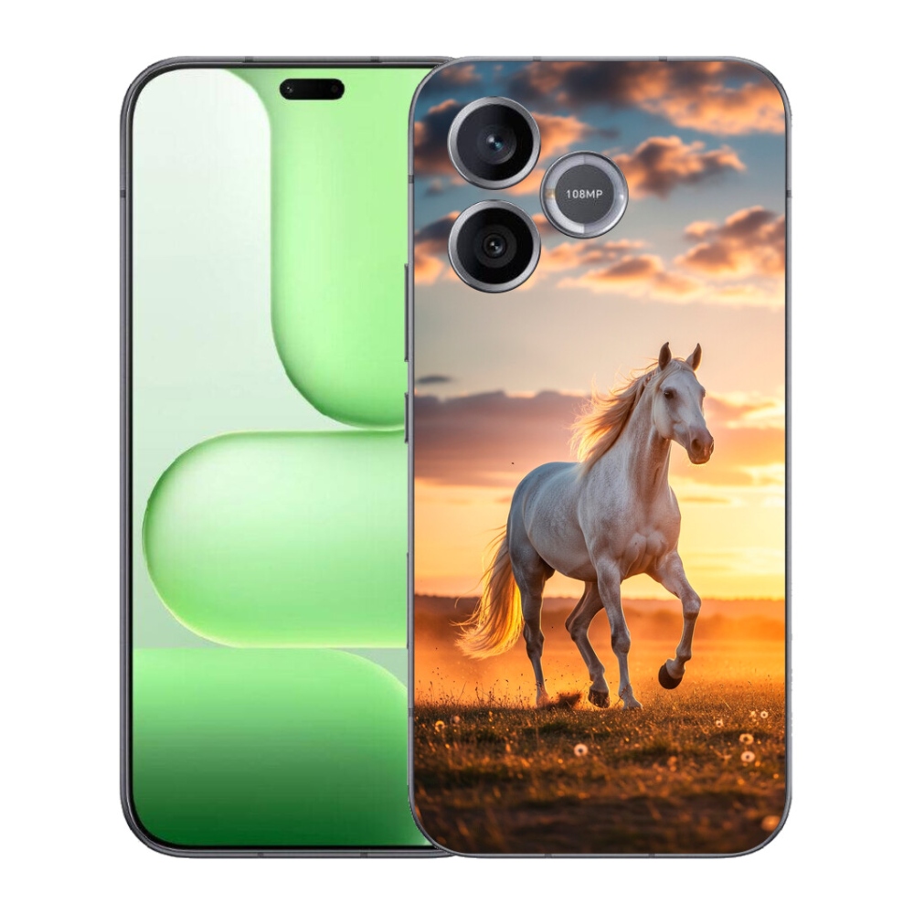 mmCase géltok a Honer 600 Lite-hez – futó fehér ló 2