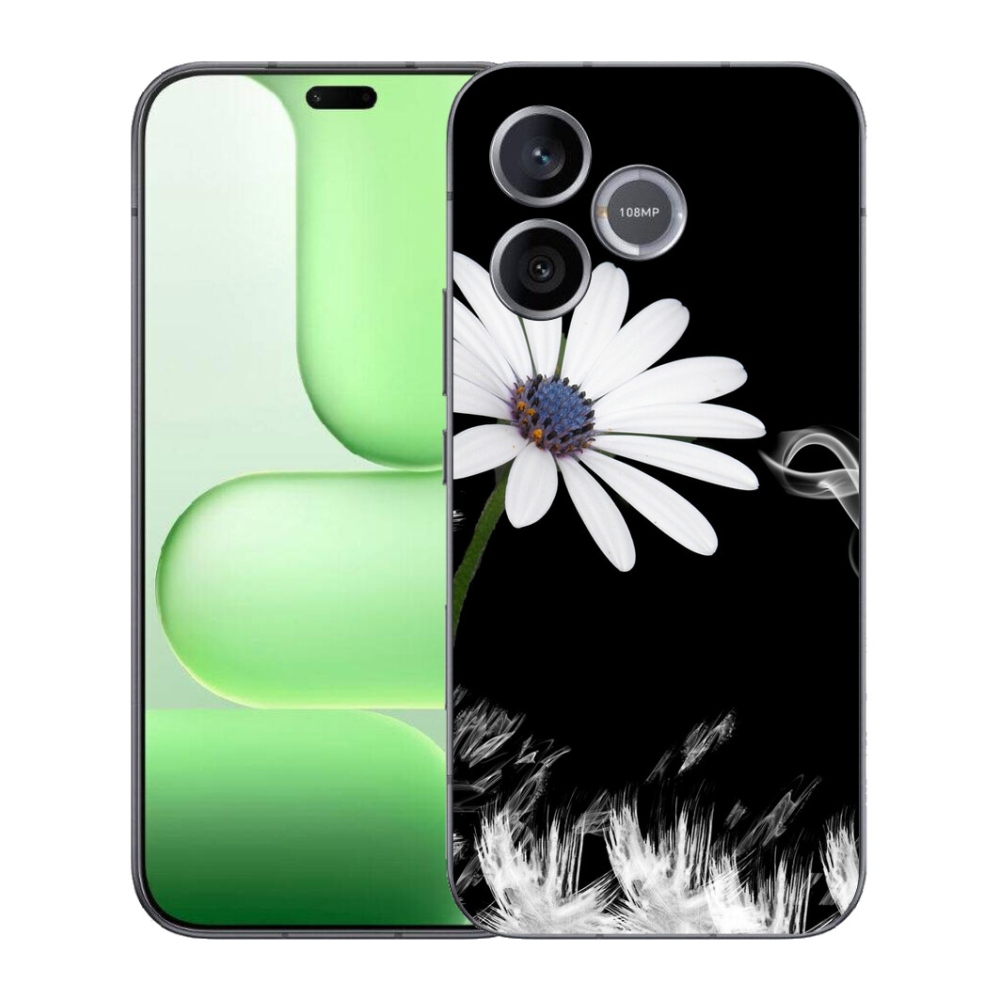 mmCase géltok a Honer 600 Lite-hez – fehér virág