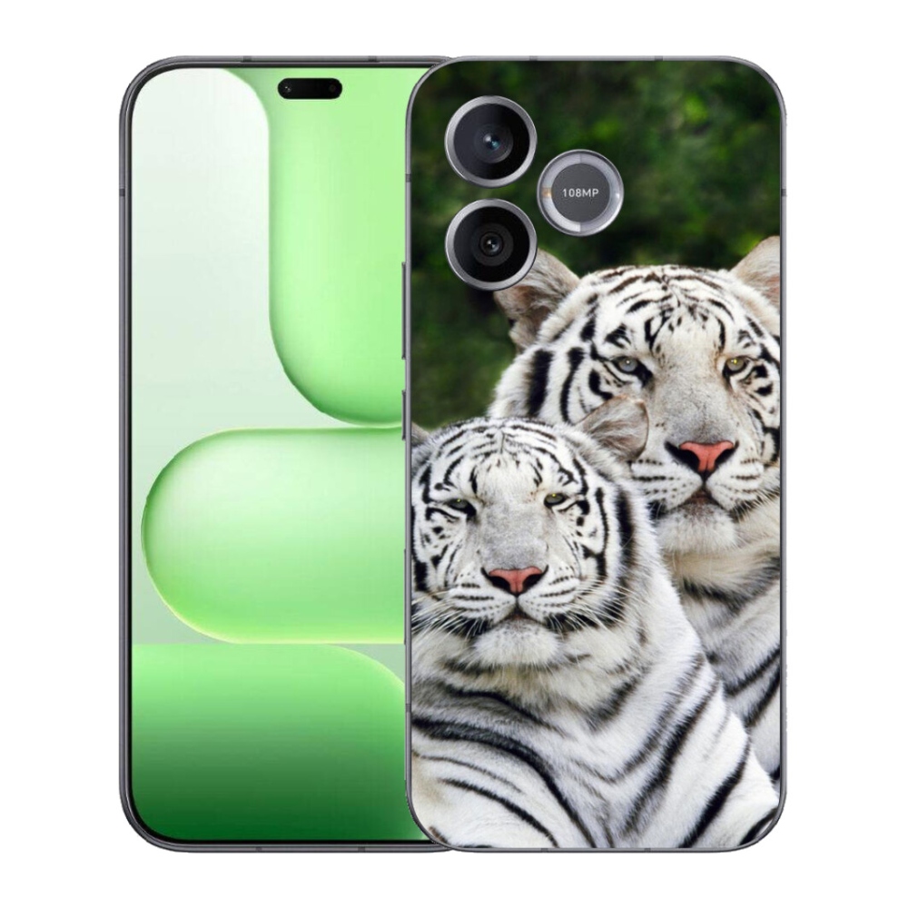 mmCase géltok a Honer 600 Lite-hez – fehér tigrisek