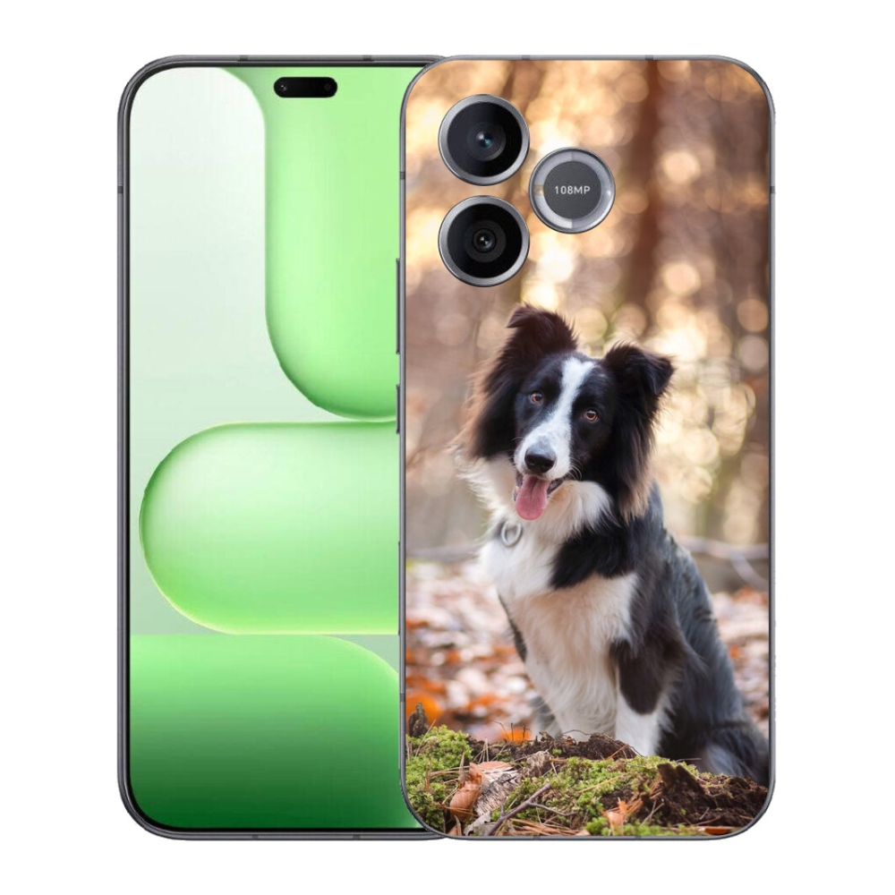mmCase gél tok a Honer 600 Lite-hez – border collie 1