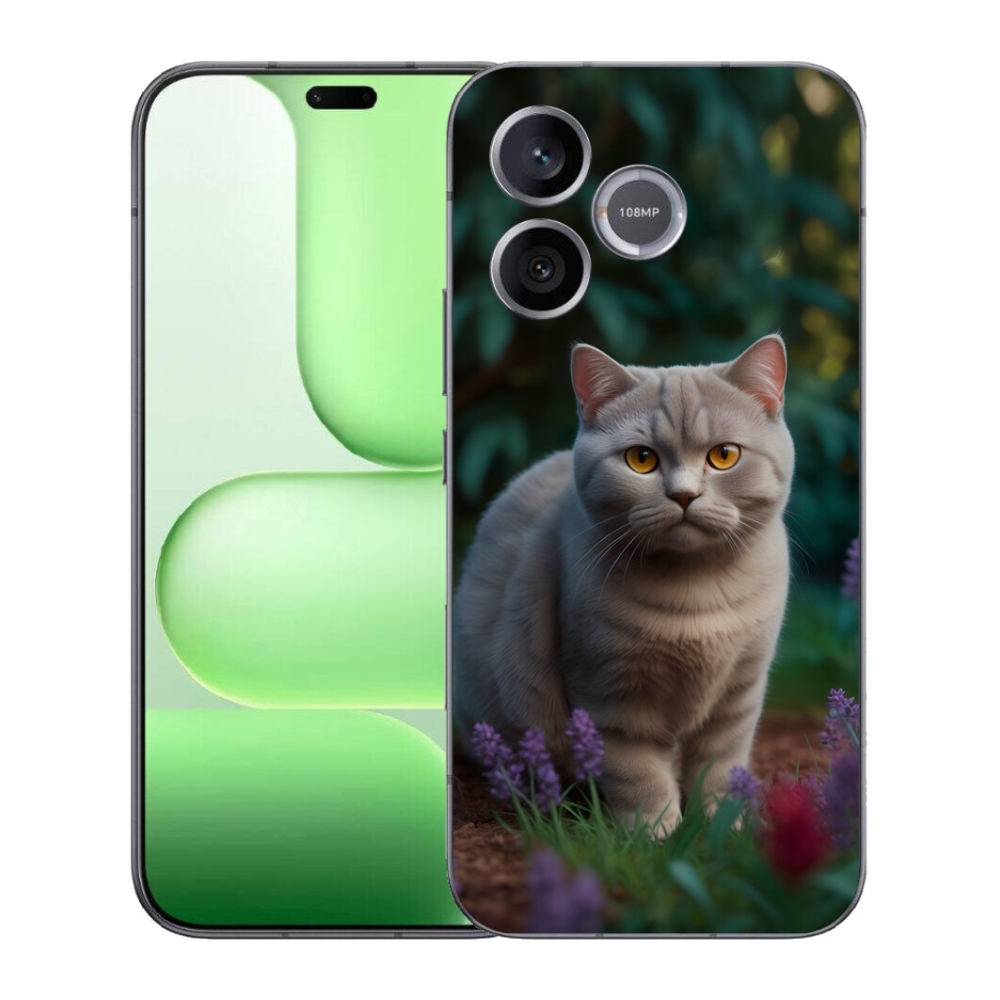 mmCase gél tok a Honer 600 Lite-hez – brit macska