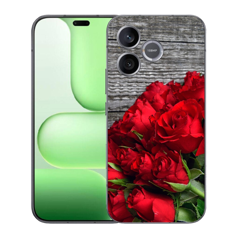 mmCase géltok a Honer 600 Lite-hez – vörös rózsák