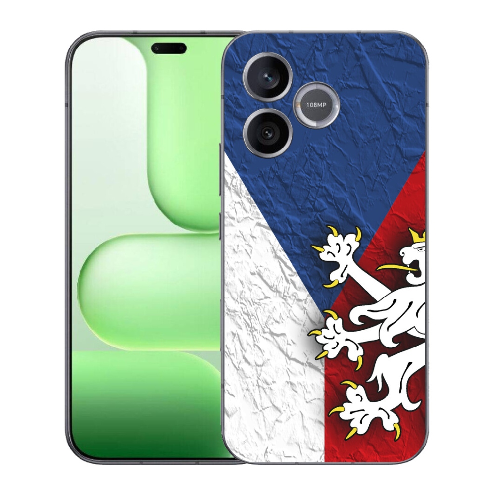 mmCase gél tok a Honer 600 Lite-hez – cseh zászló 1