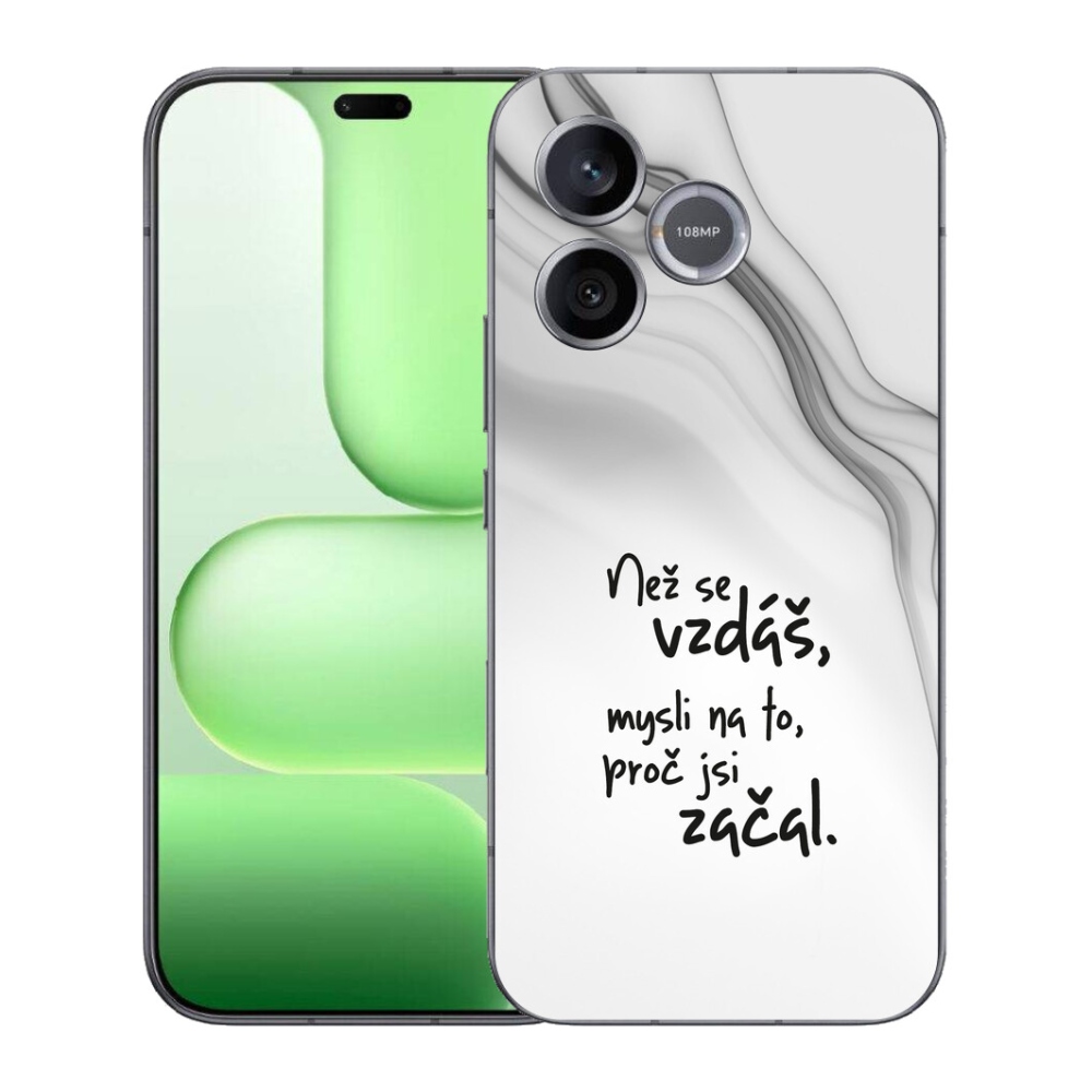 mmCase géltok a Honer 600 Lite-hoz – idézet 2, fehér háttérrel