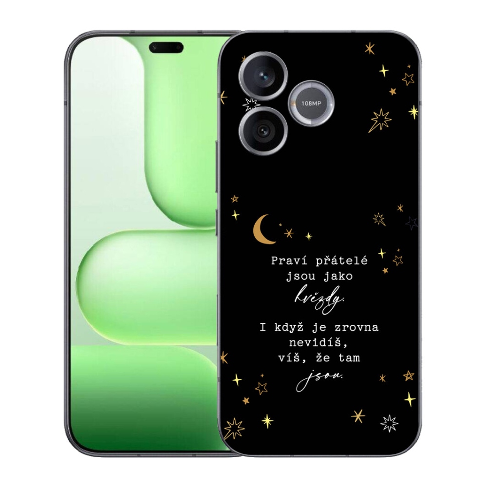 mmCase géltok a Honer 600 Lite-hoz – idézet 6, fekete háttérrel