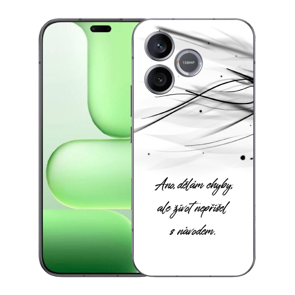 mmCase géltok a Honer 600 Lite-hez – idézet fehér háttérrel