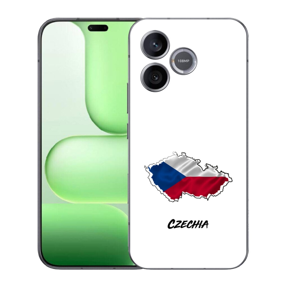 mmCase gélhuzat a Honer 600 Lite-hez – Czechia, fehér háttér