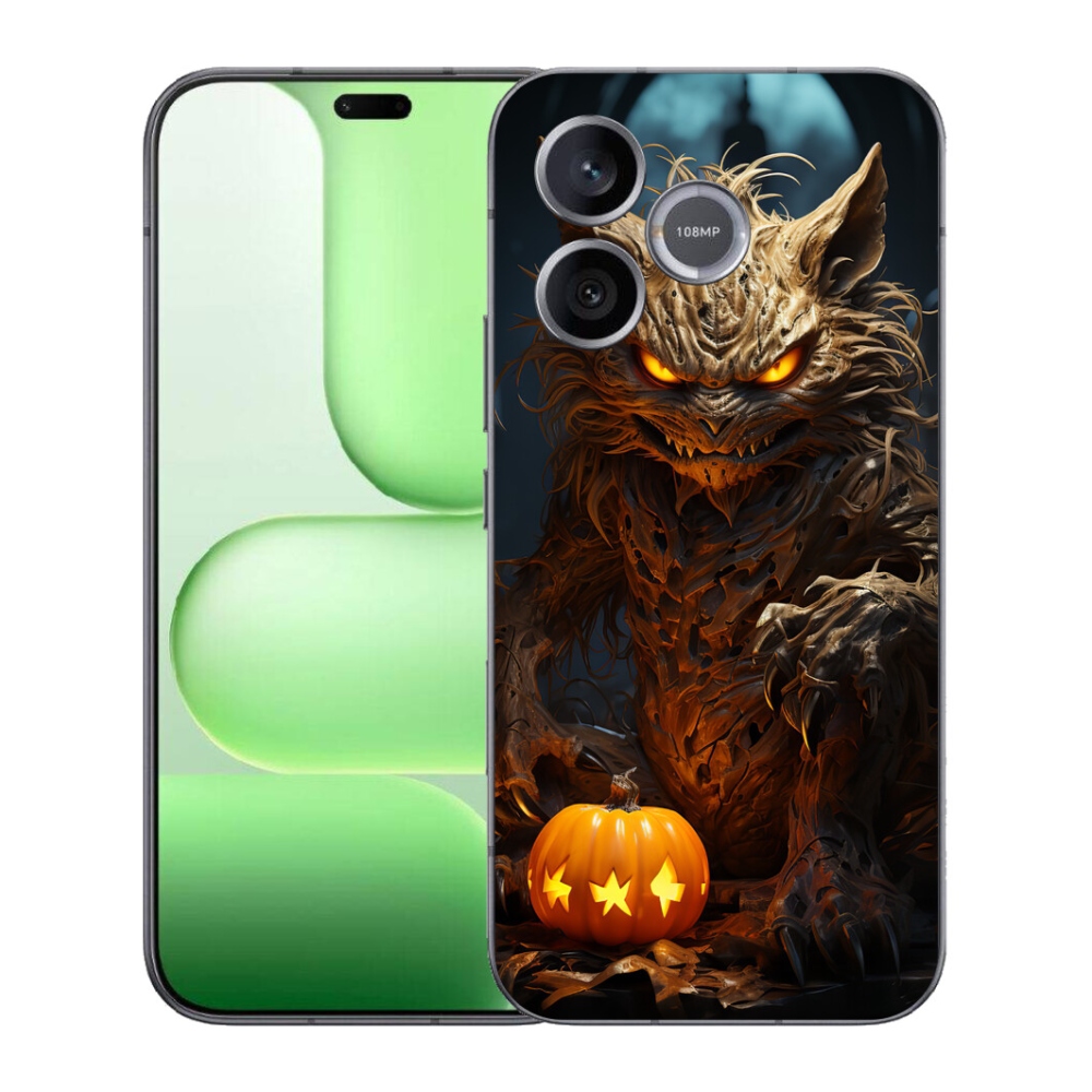 mmCase gél tok a Honer 600 Lite-hez – halloweeni szörny