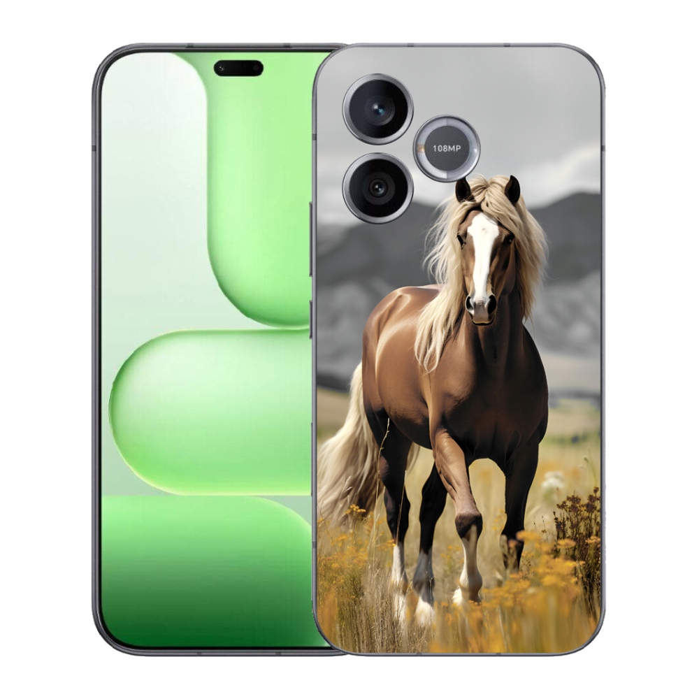 mmCase gélburkolat a Honer 600 Lite-hez – barna ló 1