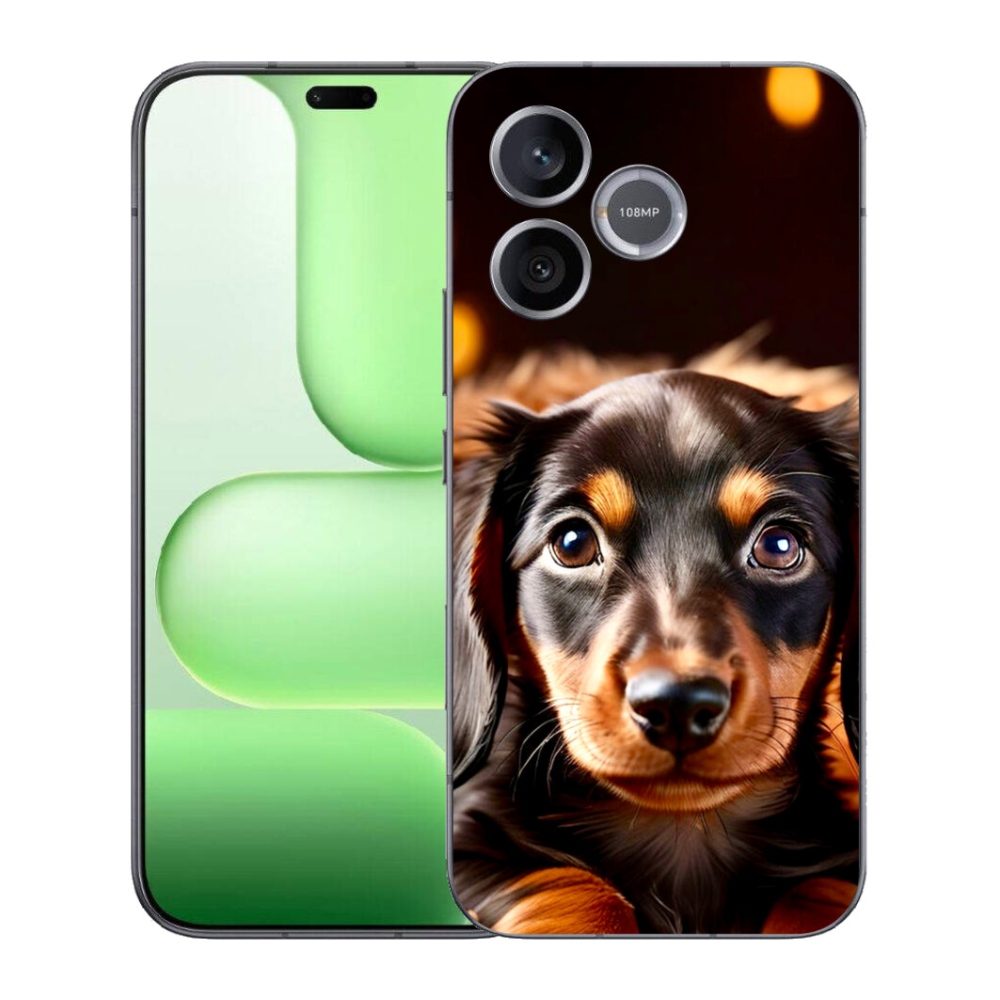 mmCase gél tok a Honer 600 Lite-hez – dachshund