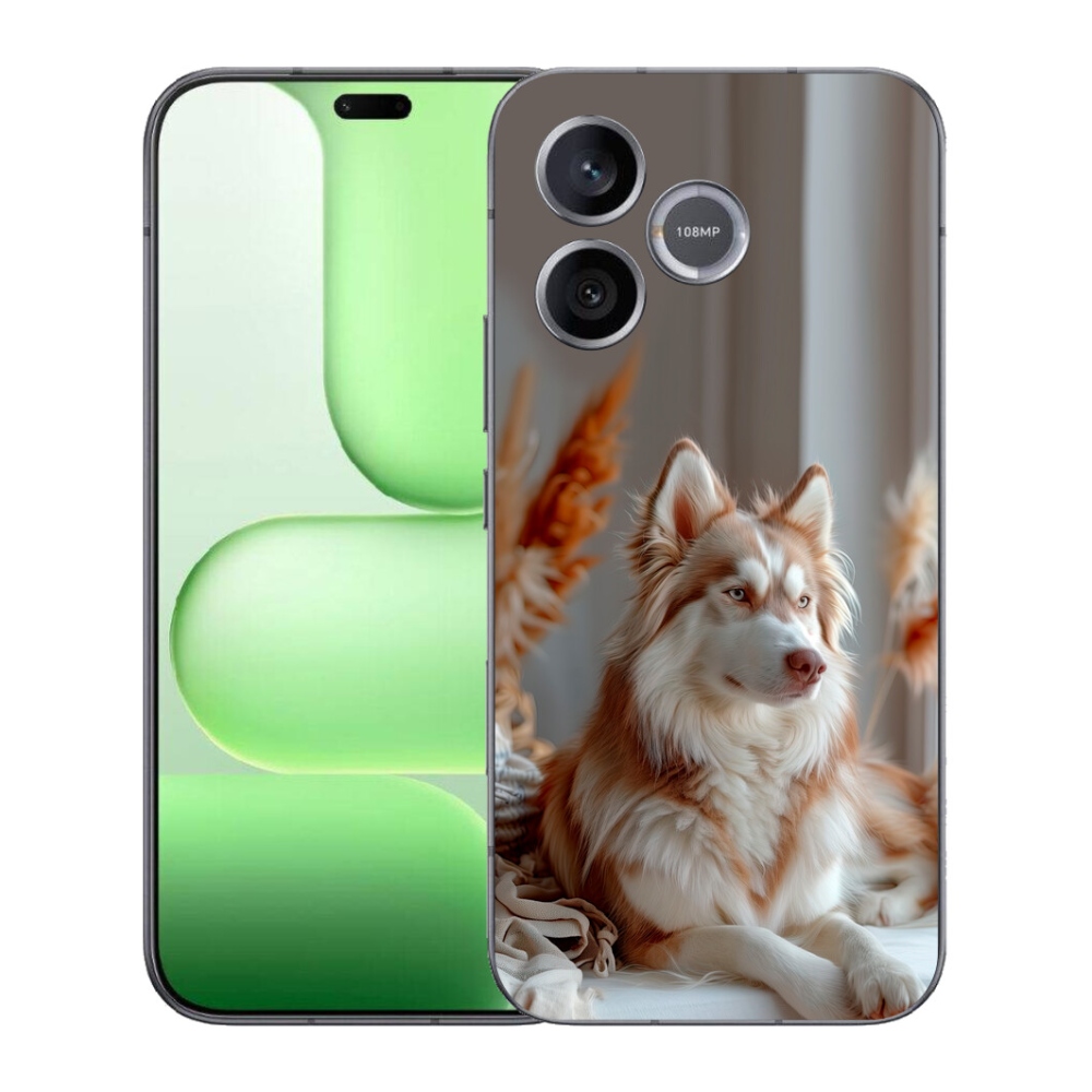 mmCase gél tok a Honer 600 Lite-hez – nyugodt szibériai husky