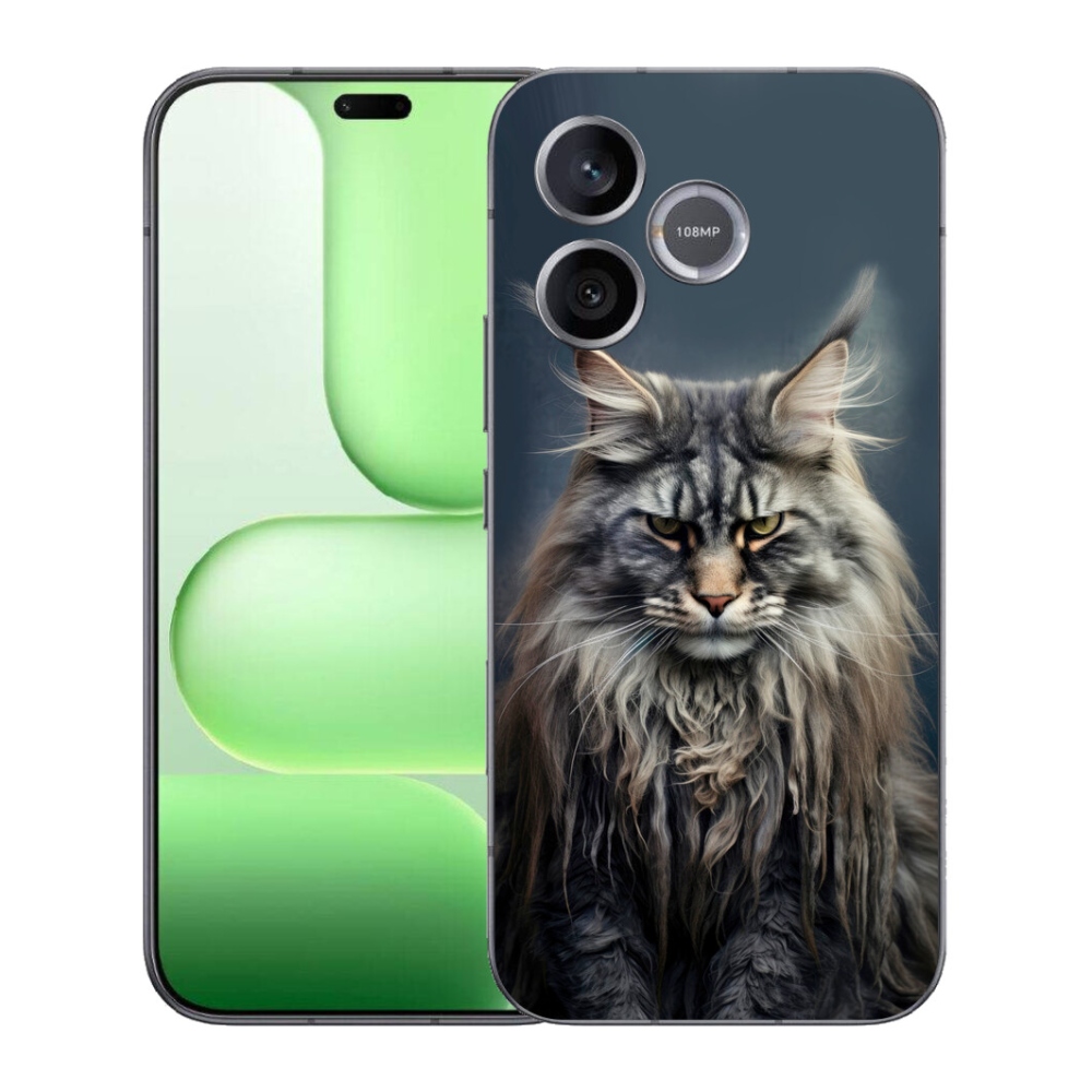 mmCase géltok a Honer 600 Lite-hez – macskás mintázat 4