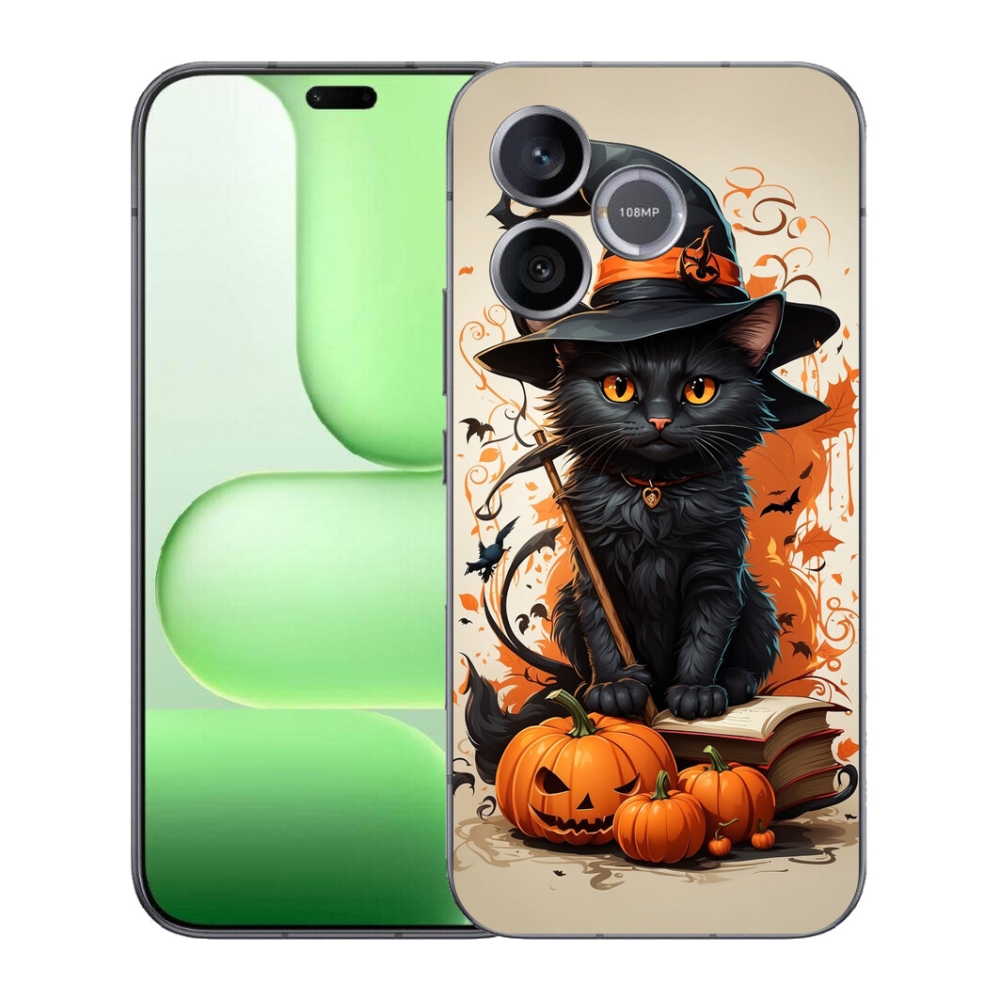 mmCase gél tok a Honer 600 Lite-hez – varázsló macska