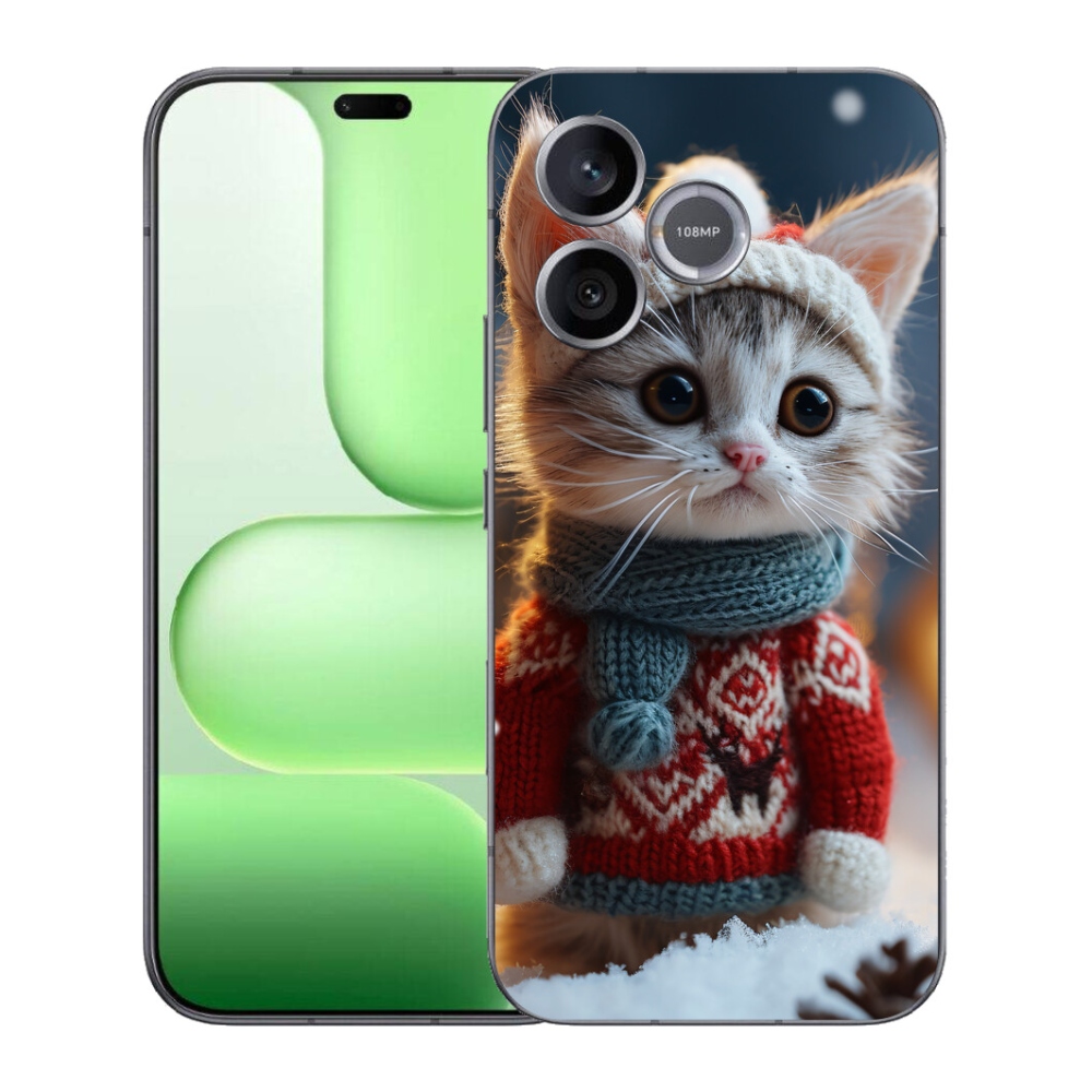 mmCase géltok a Honer 600 Lite-hoz – pulóveres cica