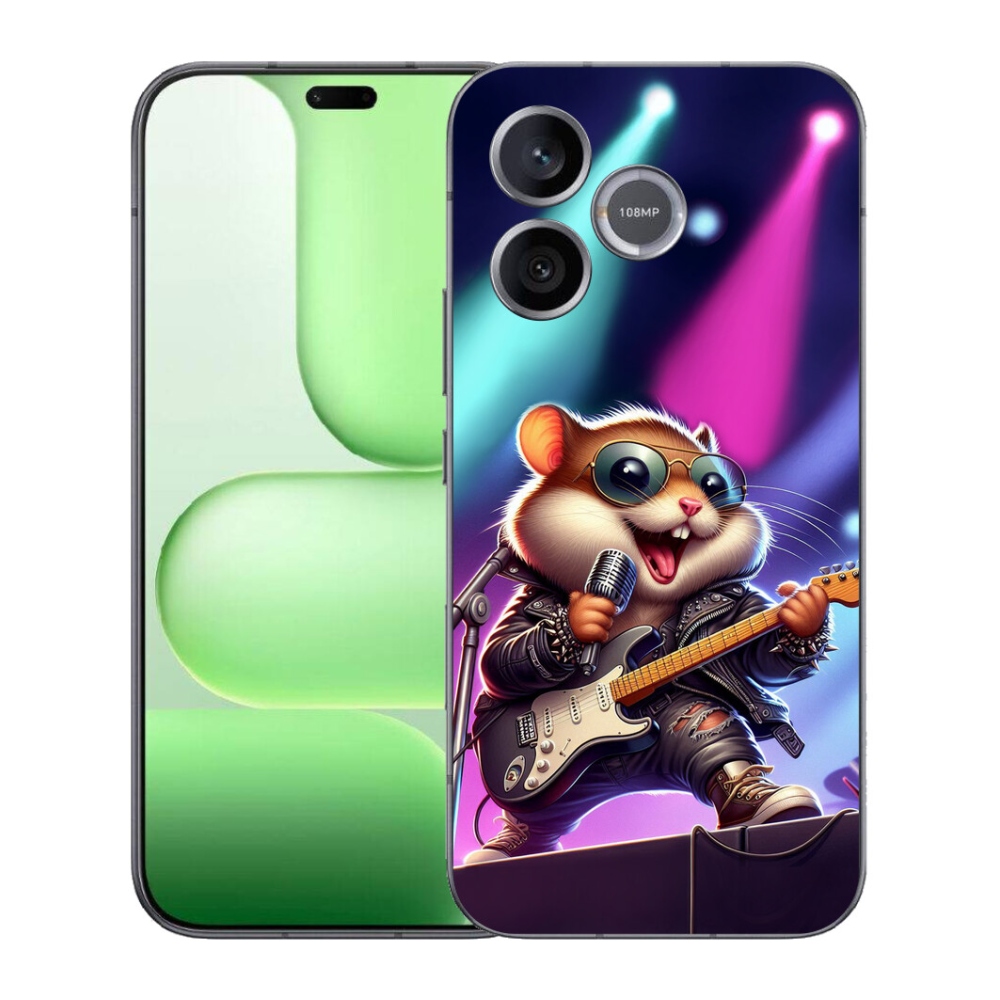 mmCase gél tok a Honer 600 Lite-hoz – „rocker” hörcsög