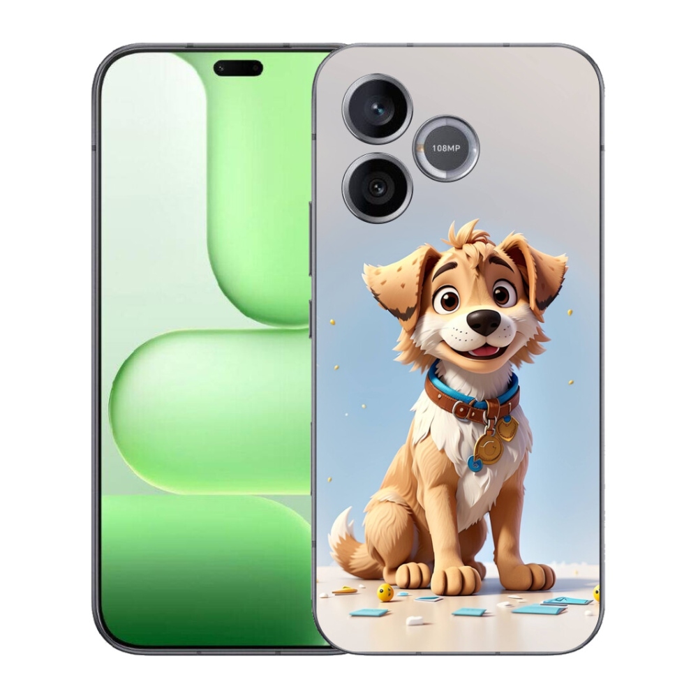 mmCase gél tok a Honer 600 Lite-hez – rajzolt kiskutya